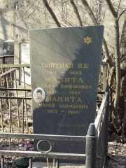 Плитман И. Б., Москва, Востряковское кладбище
